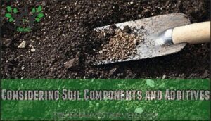 considering soil components and additives