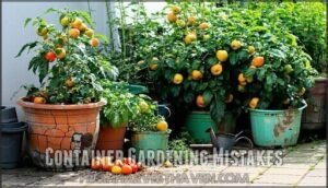 container gardening mistakes