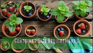 container size requirements
