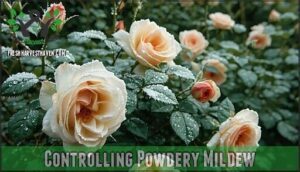controlling powdery mildew