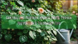 controlling powdery mildew roses