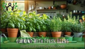 cooking with fresh herbs