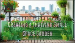 creating a thriving small space garden