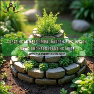 creating an herb spiral garden