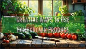 creative ways to use homegrown produce