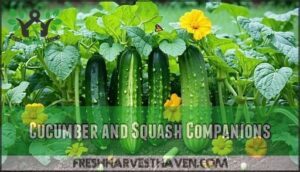 cucumber and squash companions