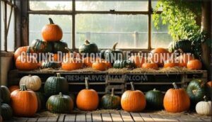 curing duration and environment