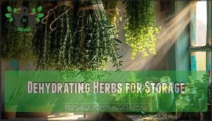 dehydrating herbs for storage