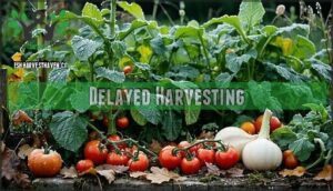 delayed harvesting