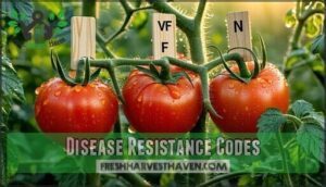 disease resistance codes