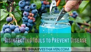 disinfecting tools to prevent disease