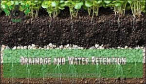drainage and water retention