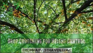 drop crotching for height control