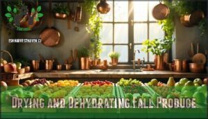 drying and dehydrating fall produce