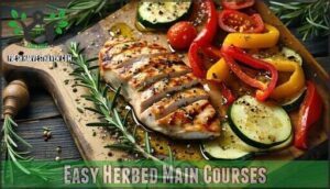 easy herbed main courses
