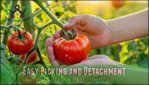easy picking and detachment