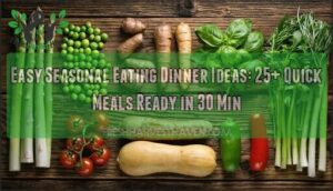 easy seasonal eating dinner ideas