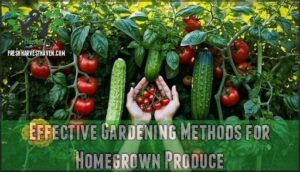 effective gardening methods for homegrown produce
