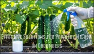 effective solutions for powdery mildew on cucumbers