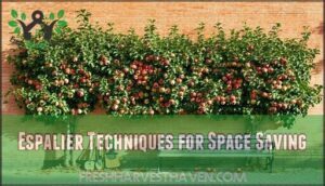 espalier techniques for space saving