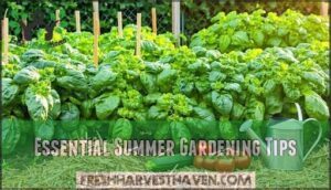 essential summer gardening tips