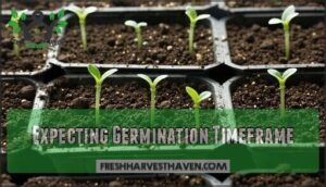 expecting germination timeframe