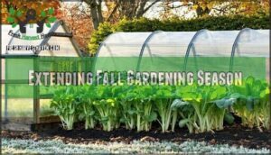 extending fall gardening season