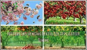 factors influencing fertilizer application timing
