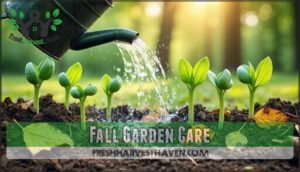 fall garden care