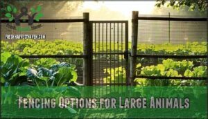 fencing options for large animals