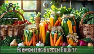 fermenting garden bounty