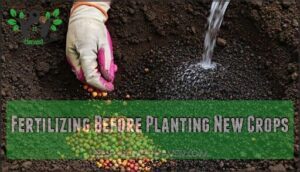 fertilizing before planting new crops