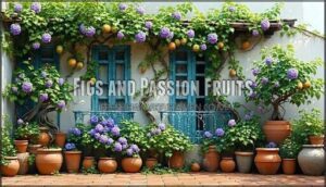 figs and passion fruits