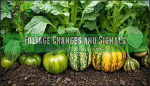 foliage changes and signals