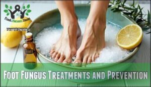 foot fungus treatments and prevention