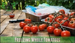 freezing whole tomatoes