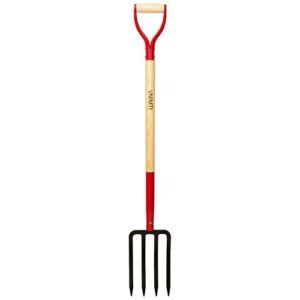 Garden Fork,4 Tine Spading Fork,Compost Fork,Steel B0B45HCHY3