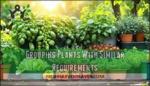 grouping plants with similar requirements