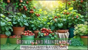 growing and maintenance