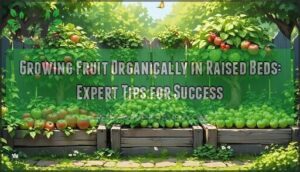 growing fruit organically in raised beds