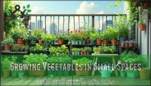 growing vegetables in small spaces