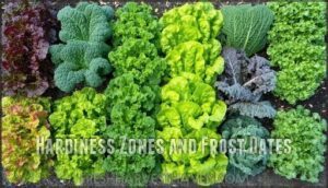 hardiness zones and frost dates