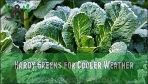 hardy greens for cooler weather