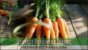 harvest readiness checks