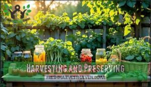 harvesting and preserving