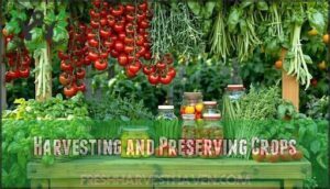 harvesting and preserving crops