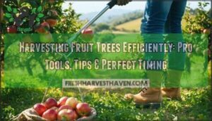 harvesting fruit trees efficiently