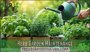 herb garden maintenance