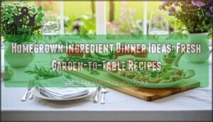 homegrown ingredient dinner ideas