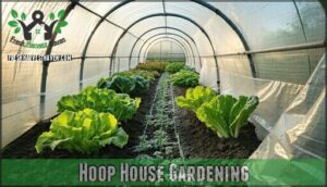hoop house gardening
